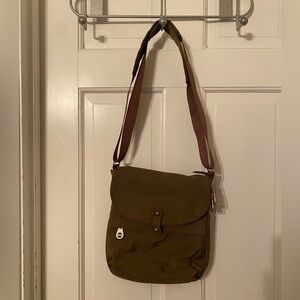 Baggallini Taupe Adjustable Crossbody Bag